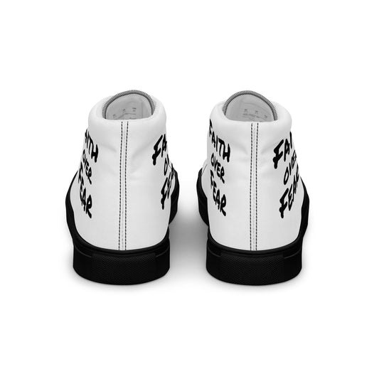 Women’s High Top Canvas Faith Shoes