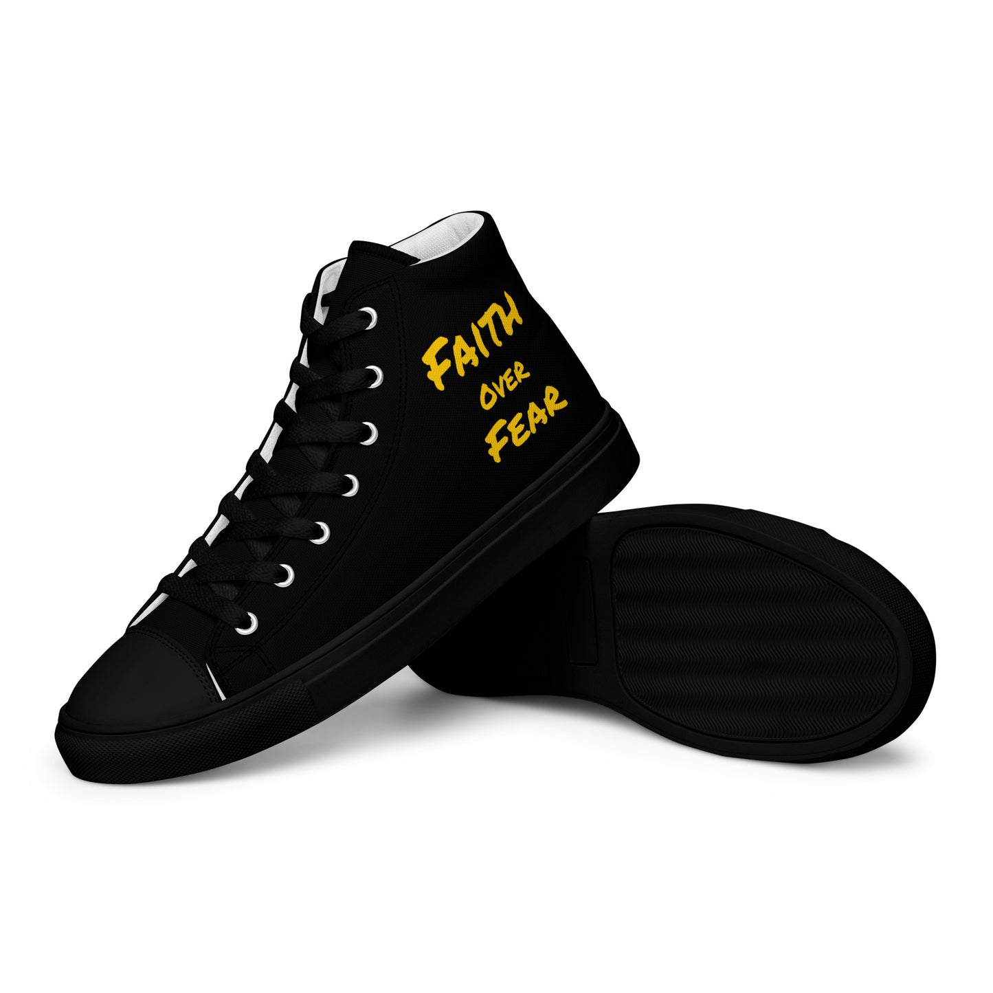 Women’s High Top Canvas Faith Shoes