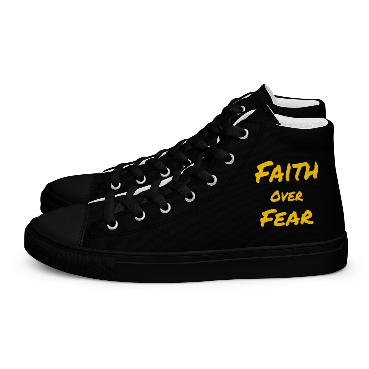 Women’s High Top Canvas Faith Shoes