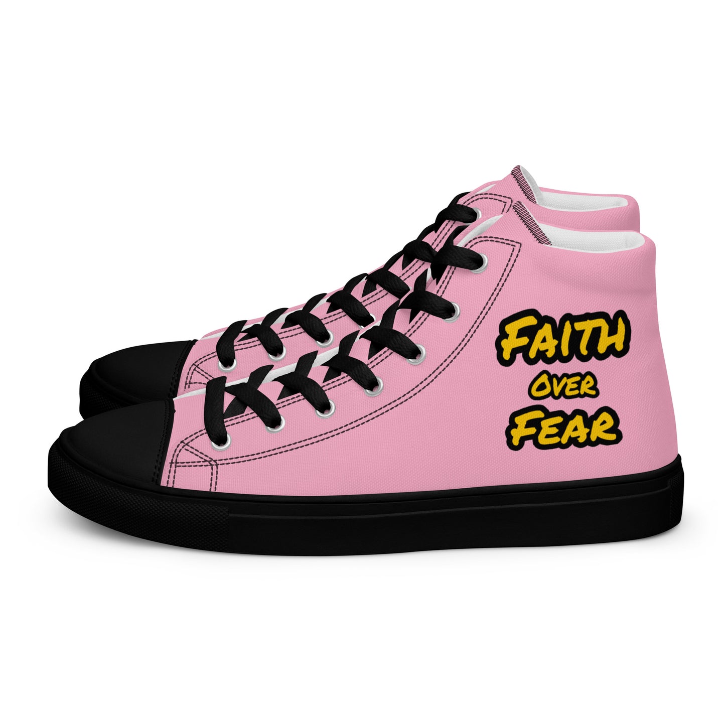 Women’s High Top Canvas Faith Shoes