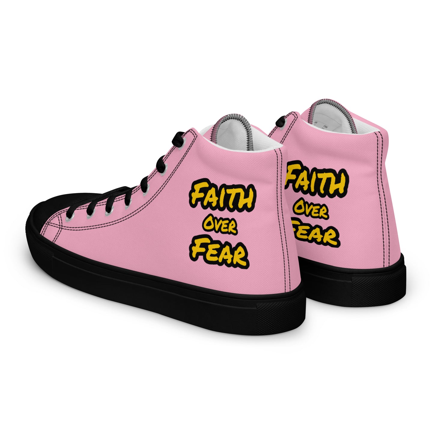 Women’s High Top Canvas Faith Shoes