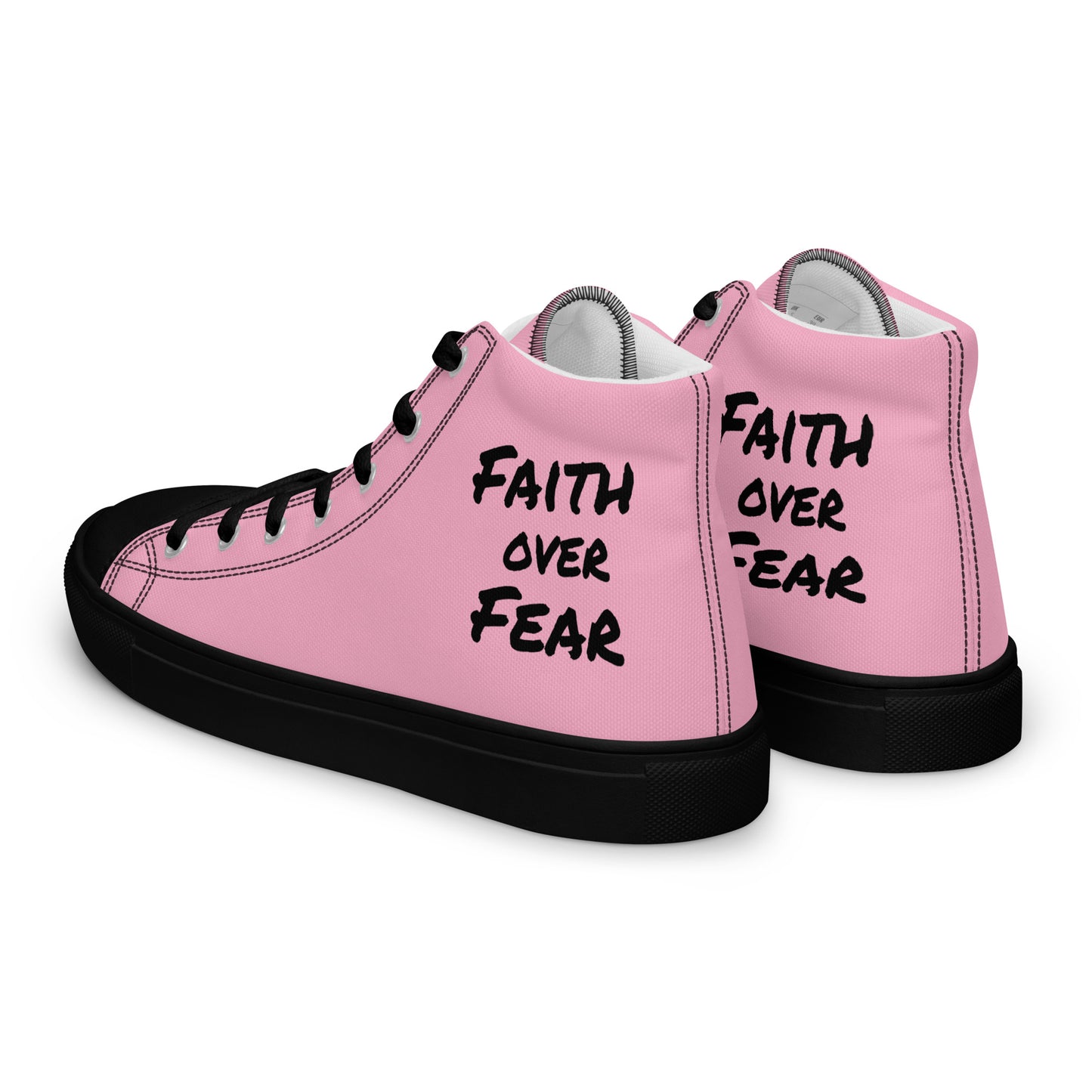 Women’s High Top Canvas Faith Shoes