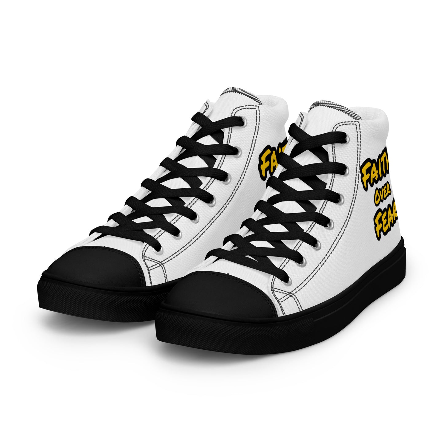 Women’s High Top Canvas Faith Shoes