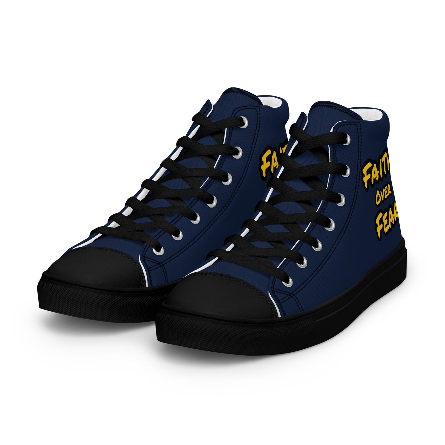 Women’s High Top Canvas Faith Shoes