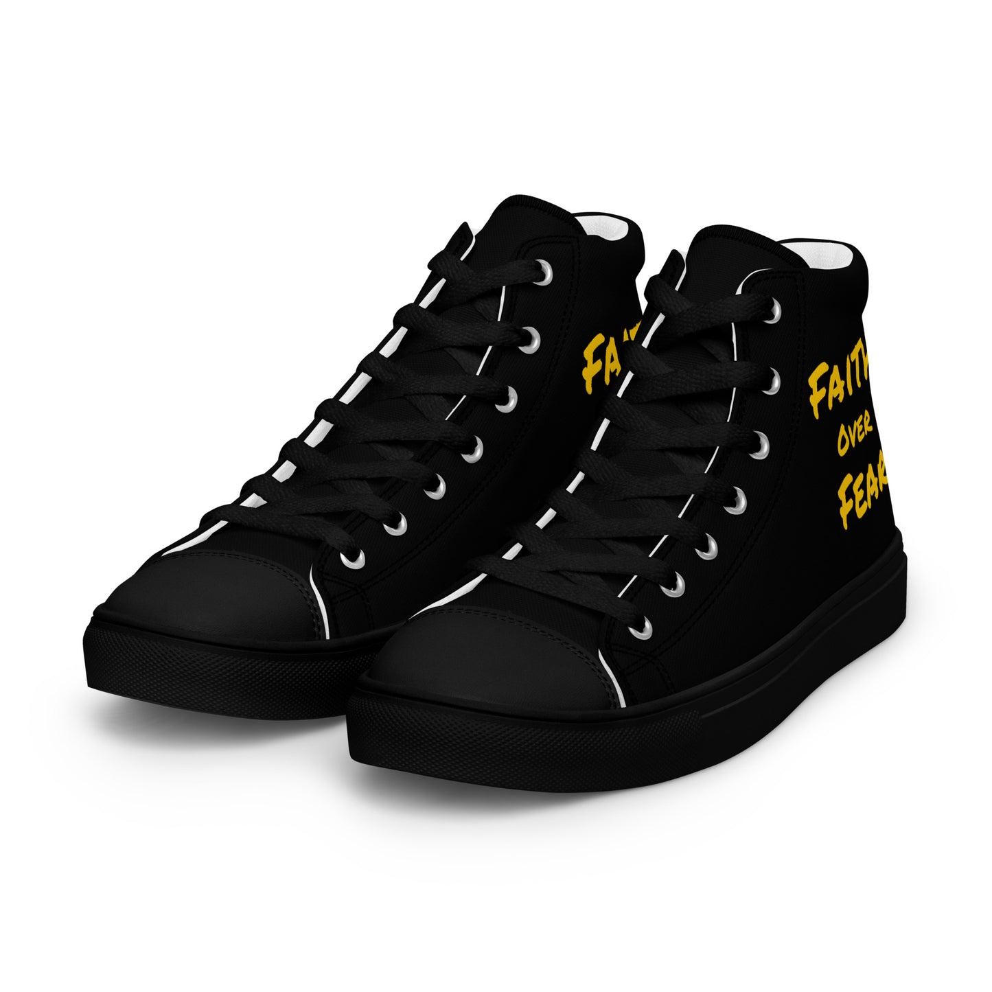 Women’s High Top Canvas Faith Shoes