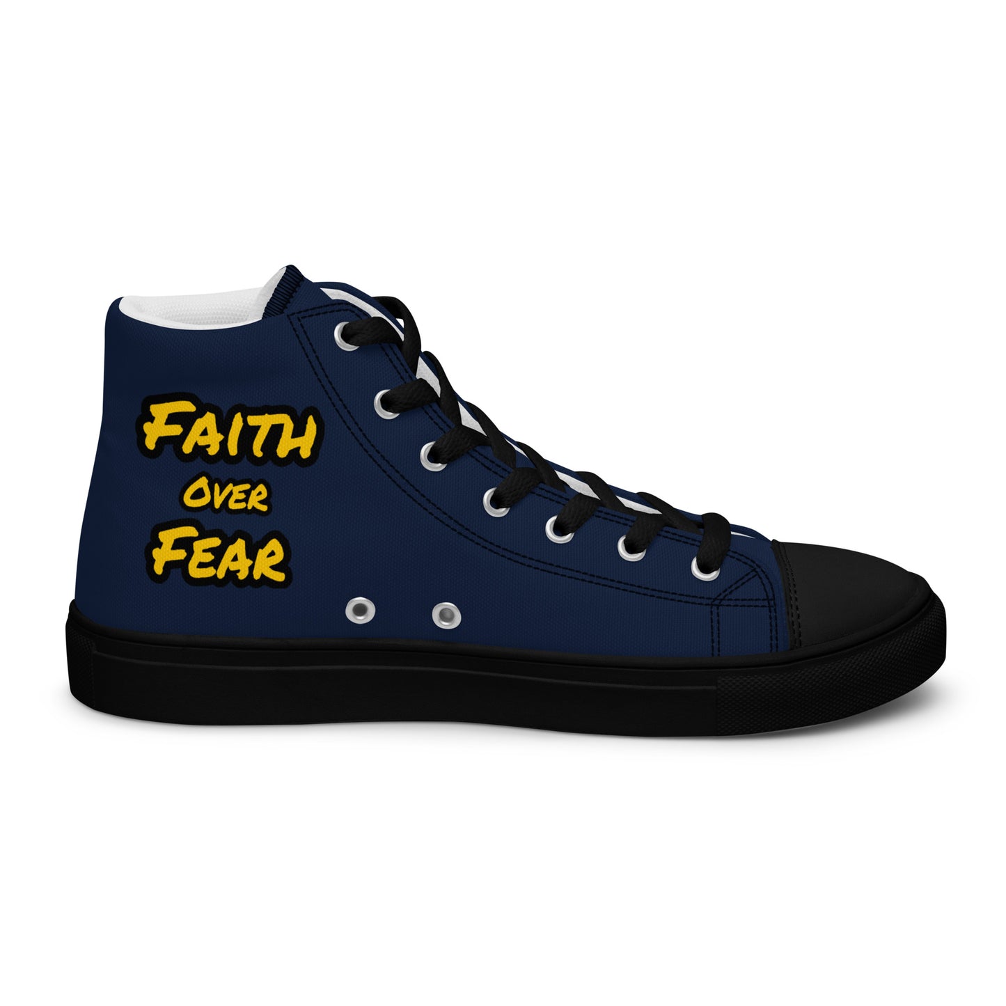 Women’s High Top Canvas Faith Shoes