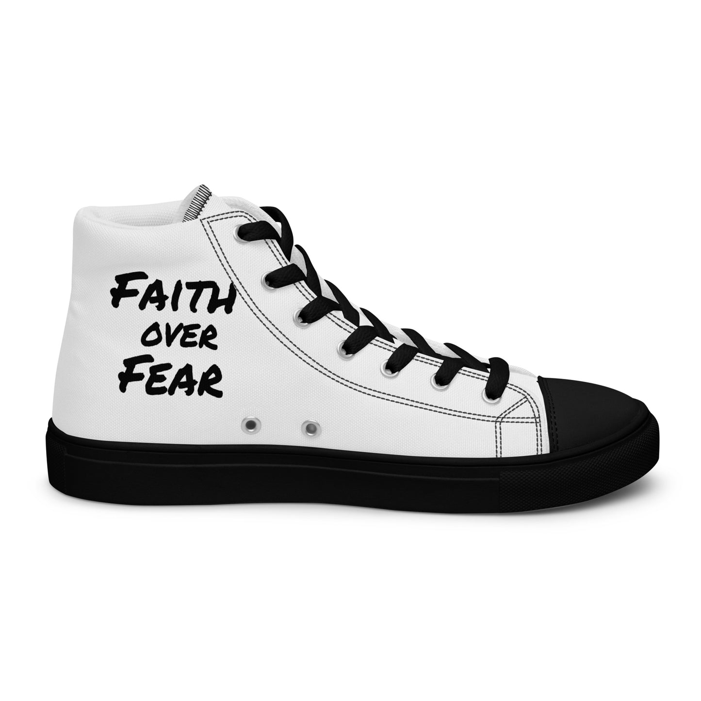 Women’s High Top Canvas Faith Shoes