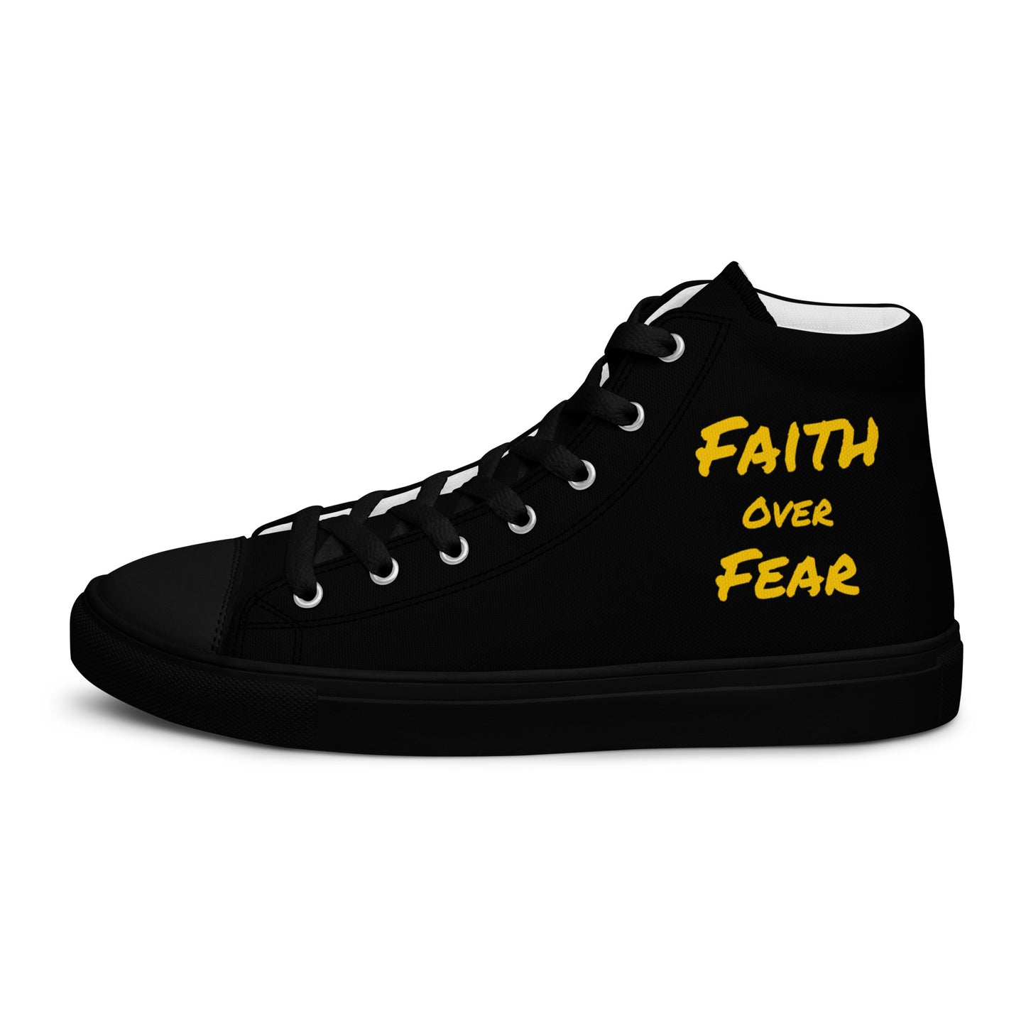 Women’s High Top Canvas Faith Shoes