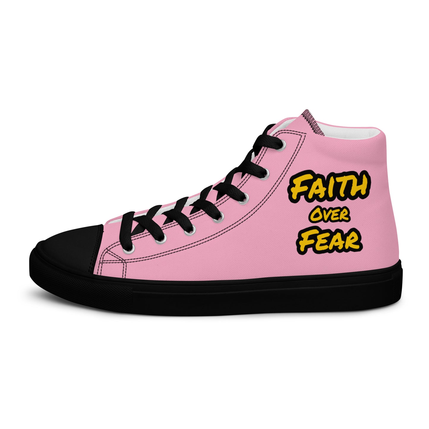 Women’s High Top Canvas Faith Shoes