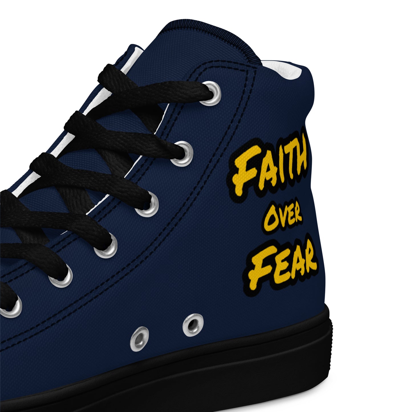 Women’s High Top Canvas Faith Shoes