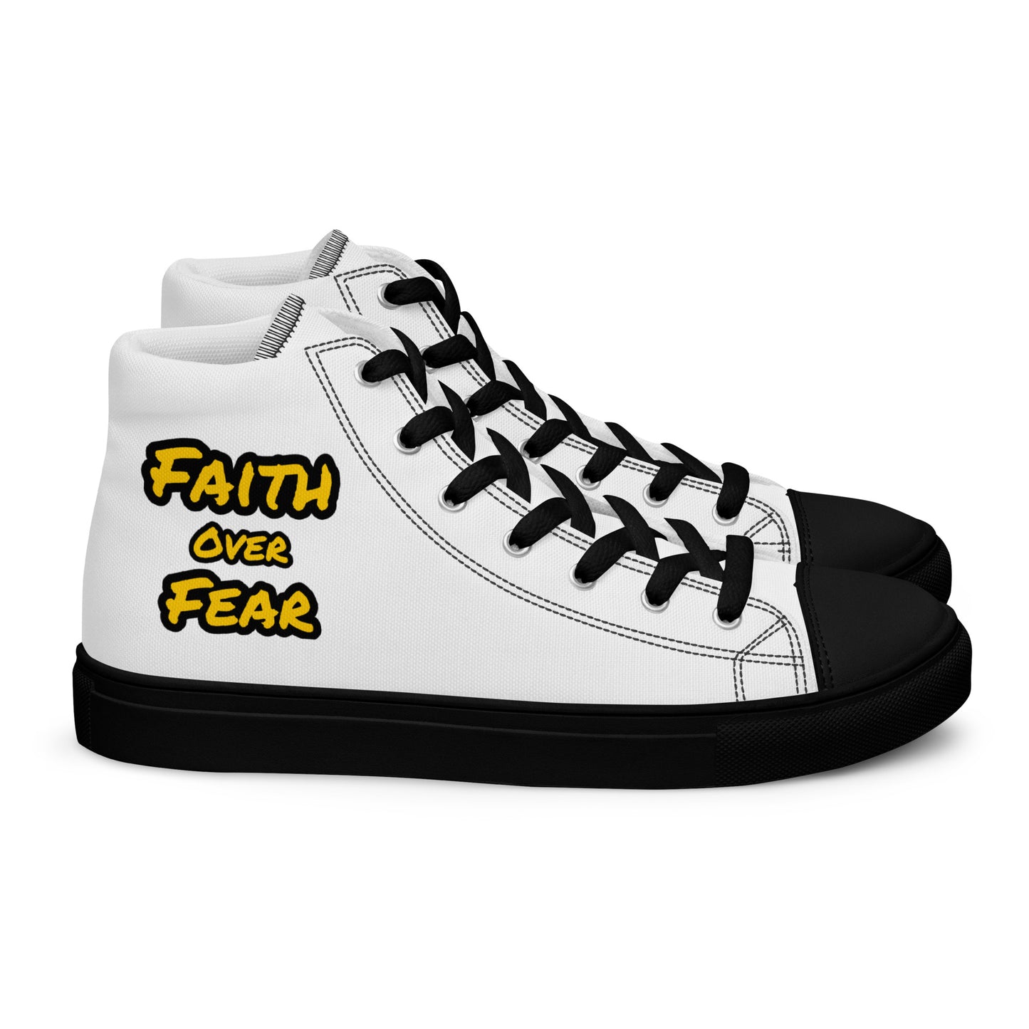 Women’s High Top Canvas Faith Shoes