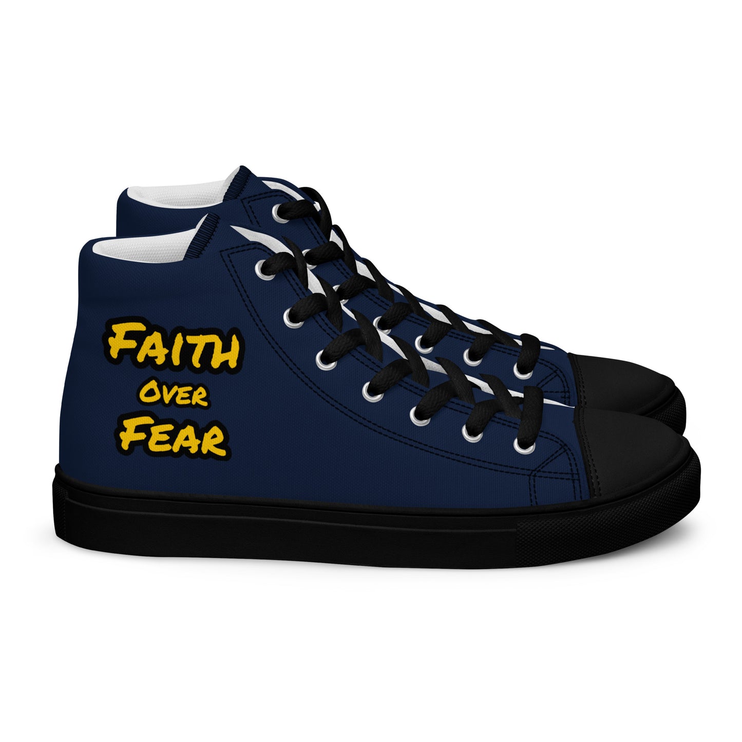 Women’s High Top Canvas Faith Shoes