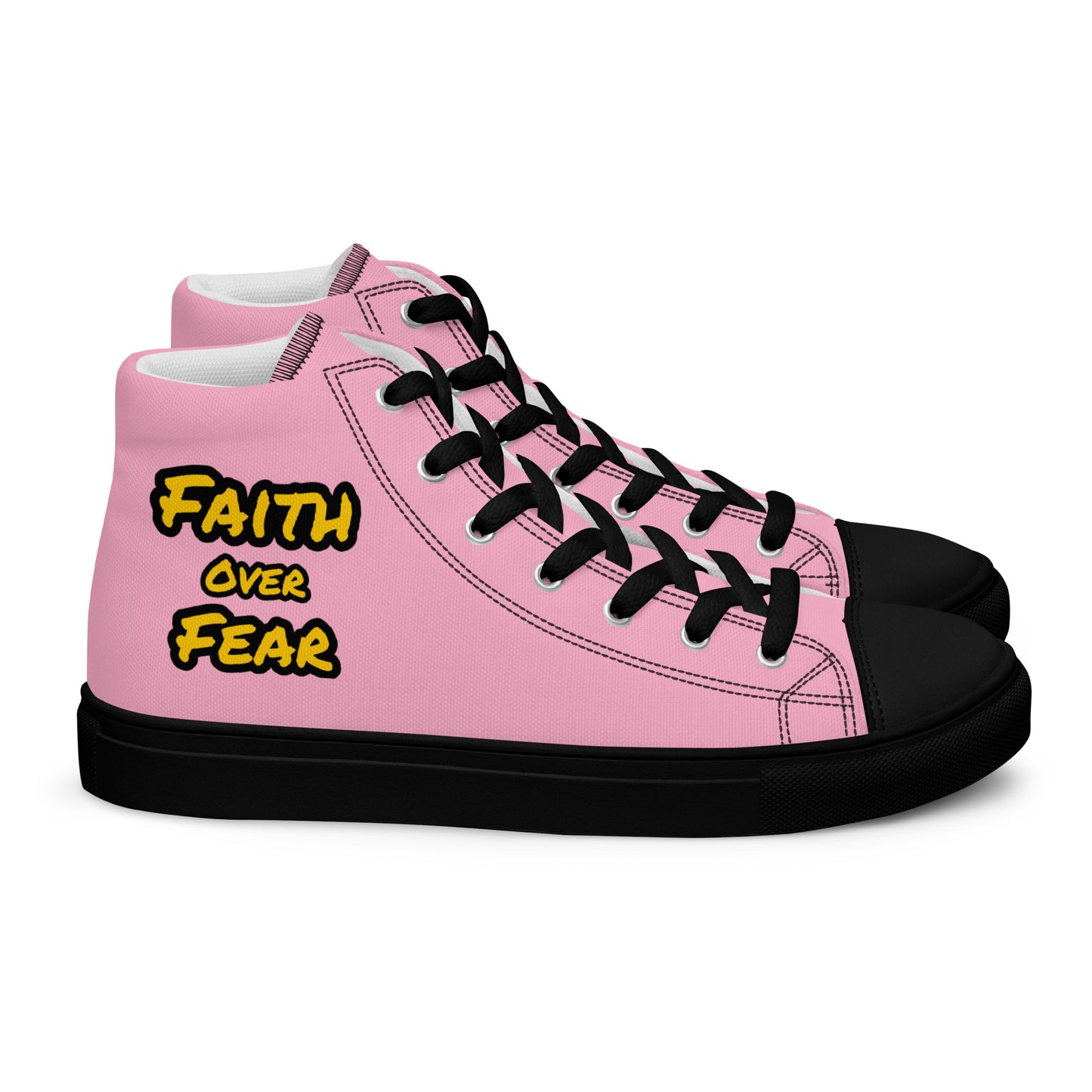 Women’s High Top Canvas Faith Shoes