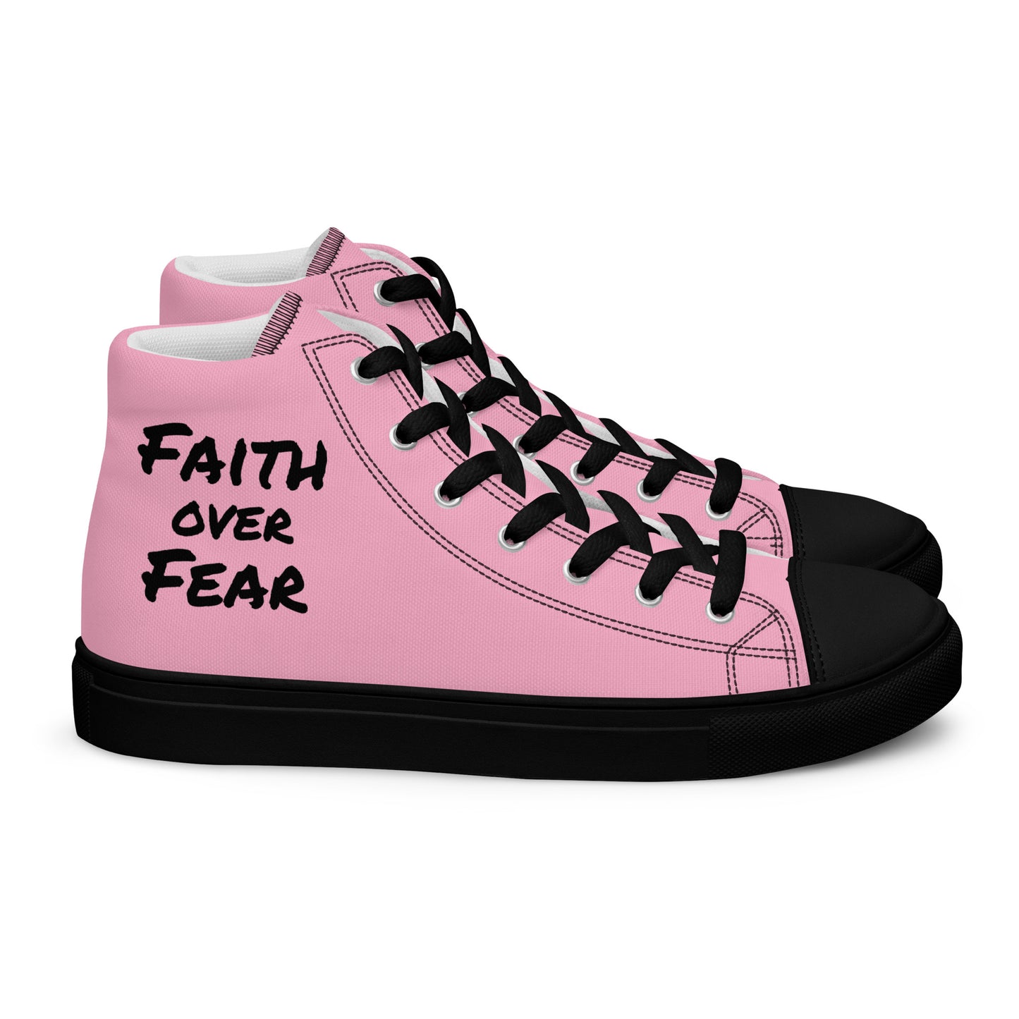 Women’s High Top Canvas Faith Shoes