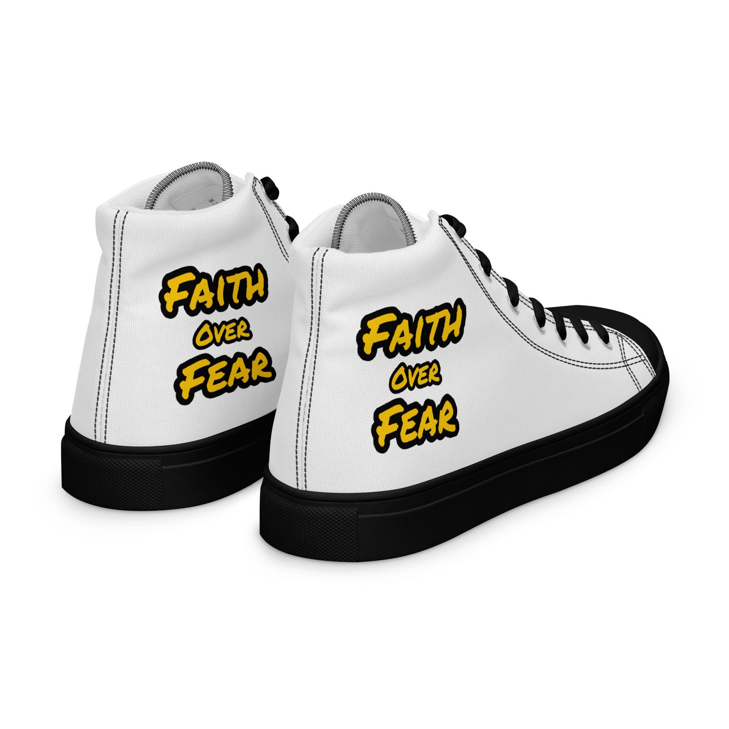 Women’s High Top Canvas Faith Shoes