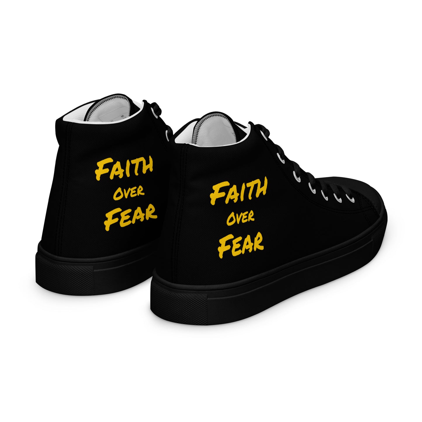 Women’s High Top Canvas Faith Shoes