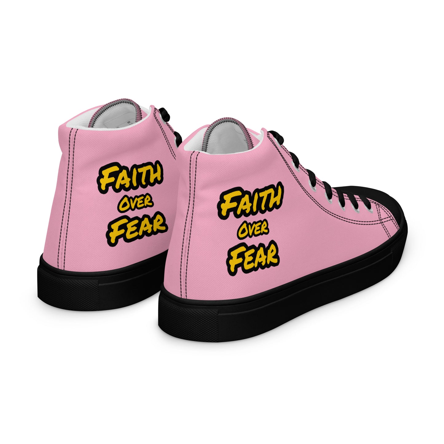 Women’s High Top Canvas Faith Shoes