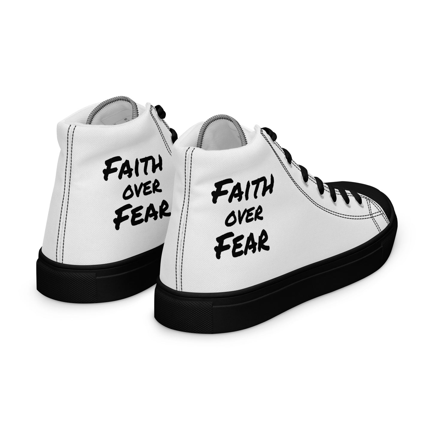 Women’s High Top Canvas Faith Shoes