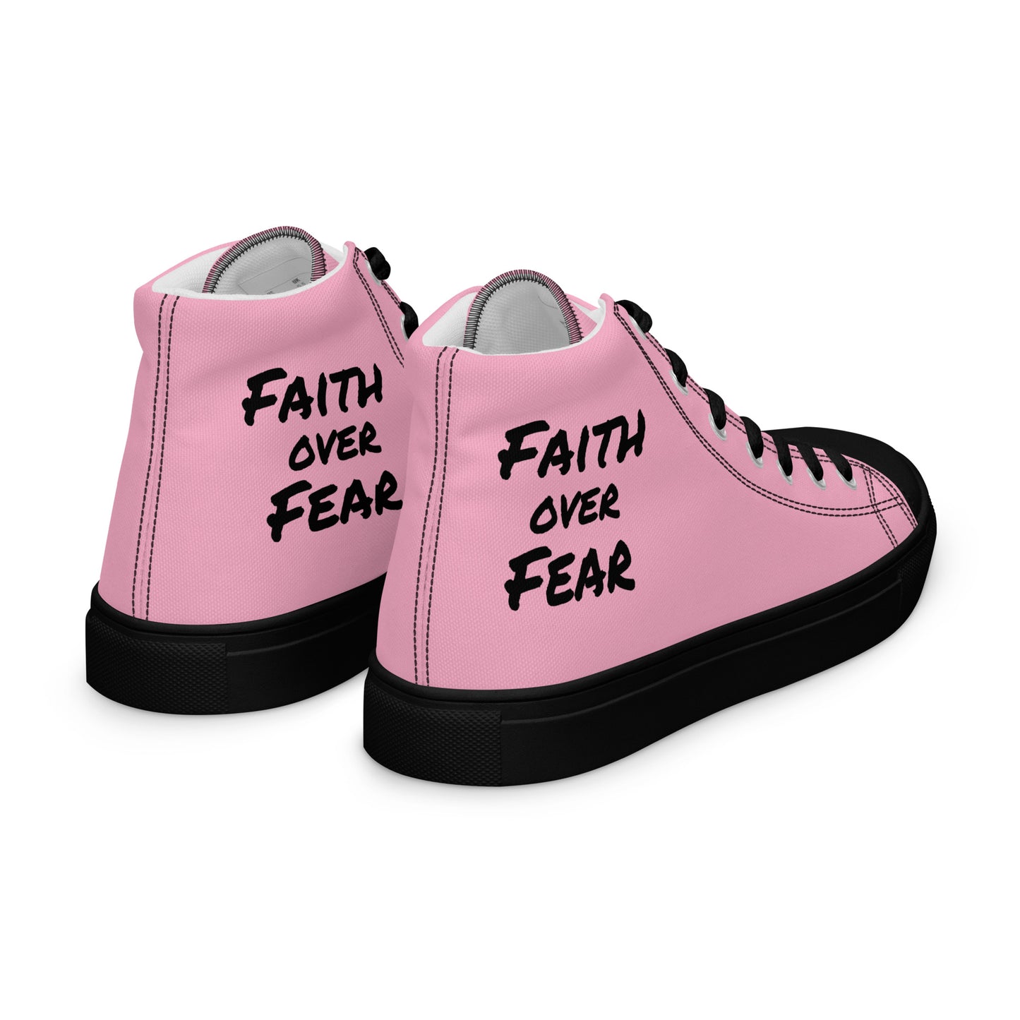 Women’s High Top Canvas Faith Shoes