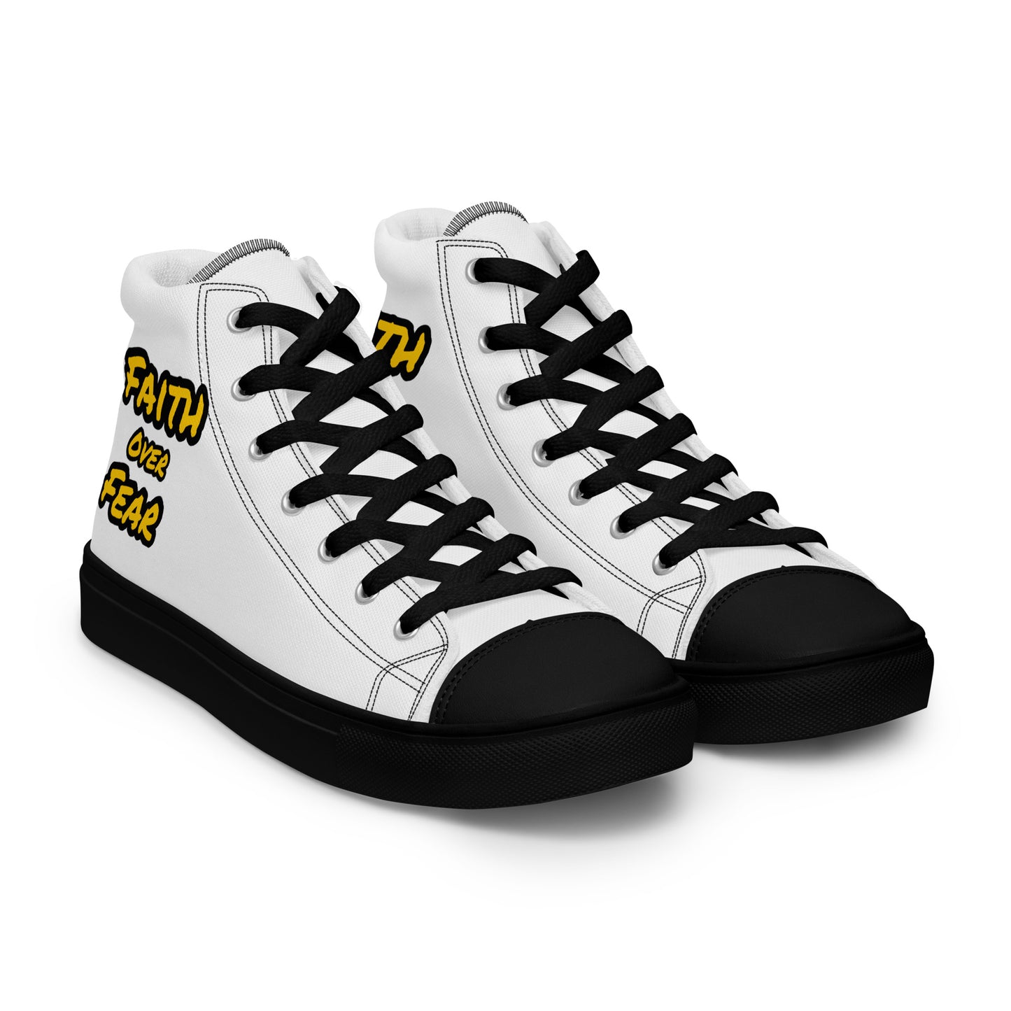 Women’s High Top Canvas Faith Shoes