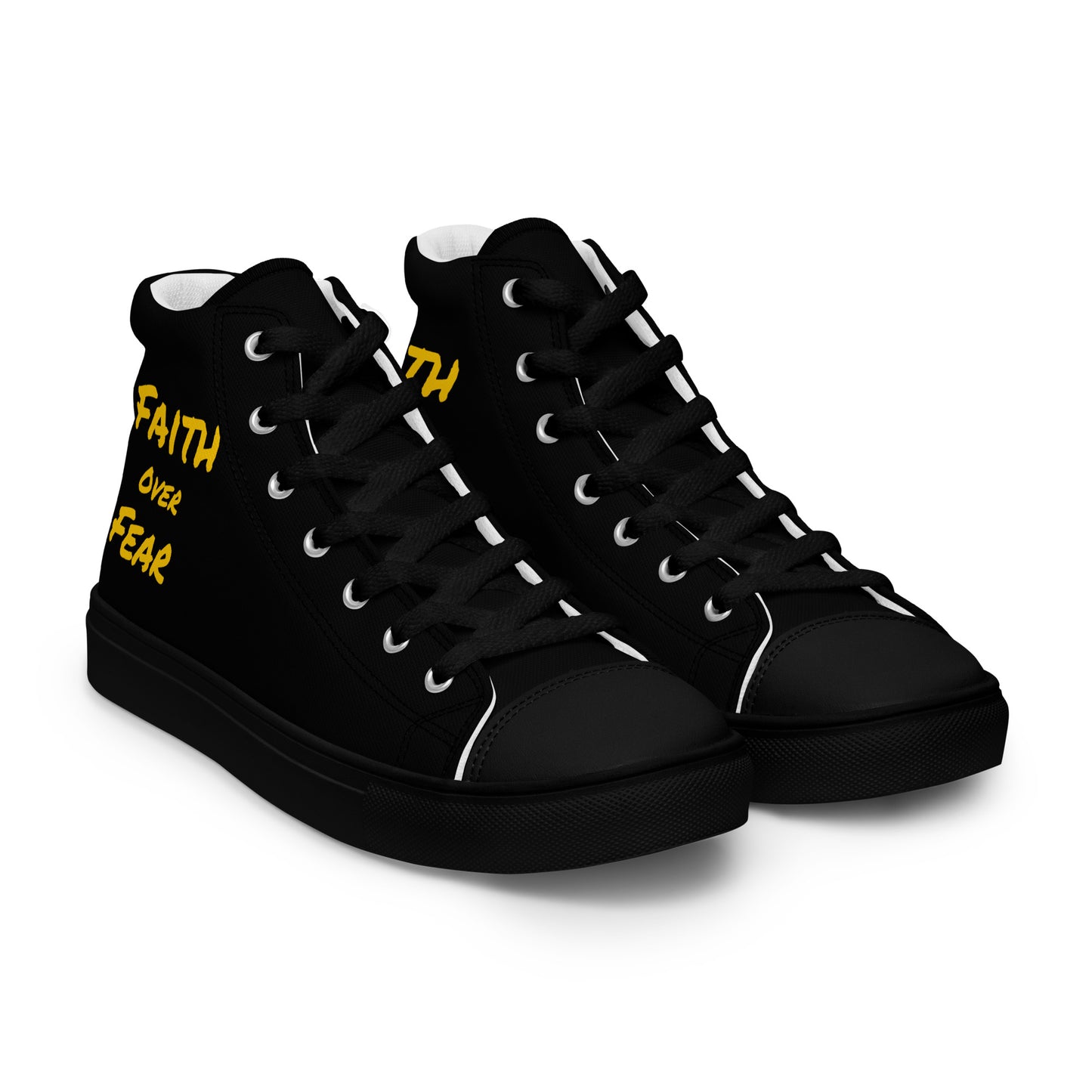 Women’s High Top Canvas Faith Shoes