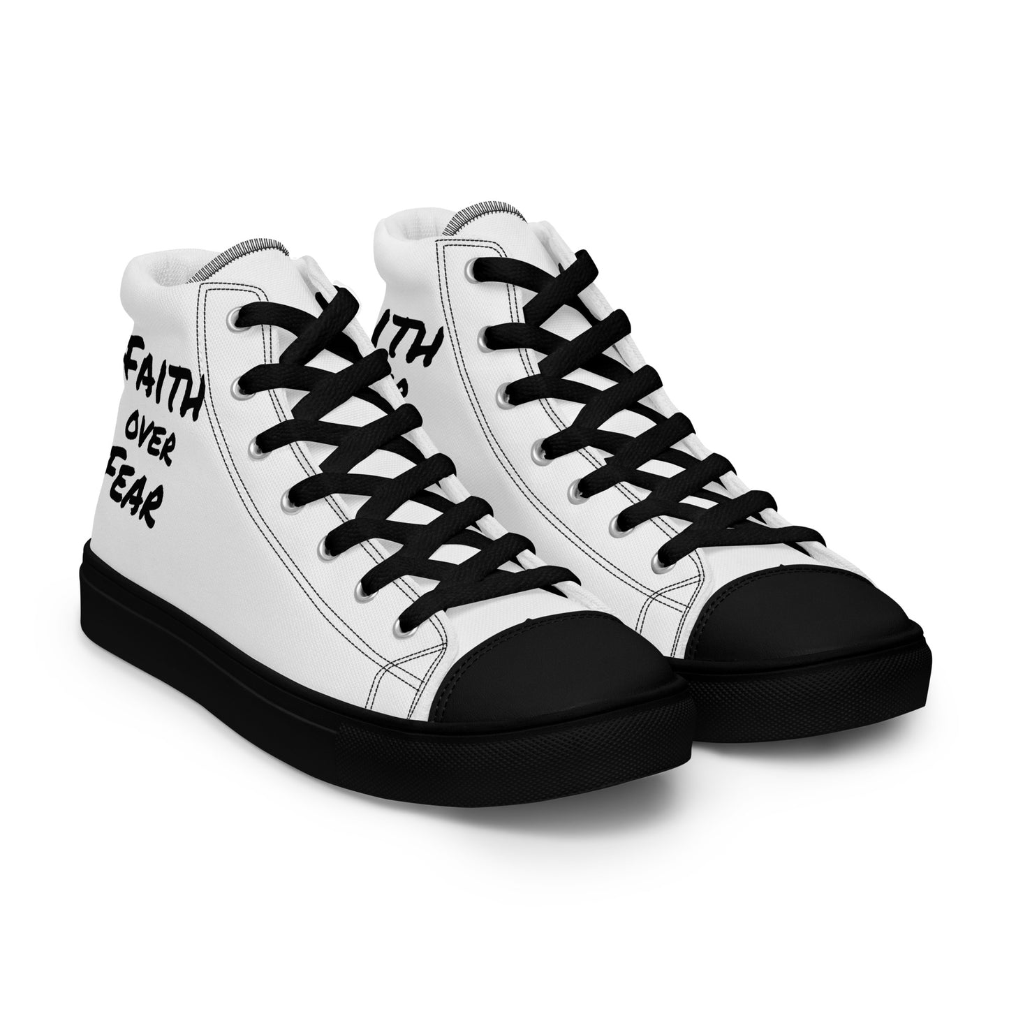 Women’s High Top Canvas Faith Shoes