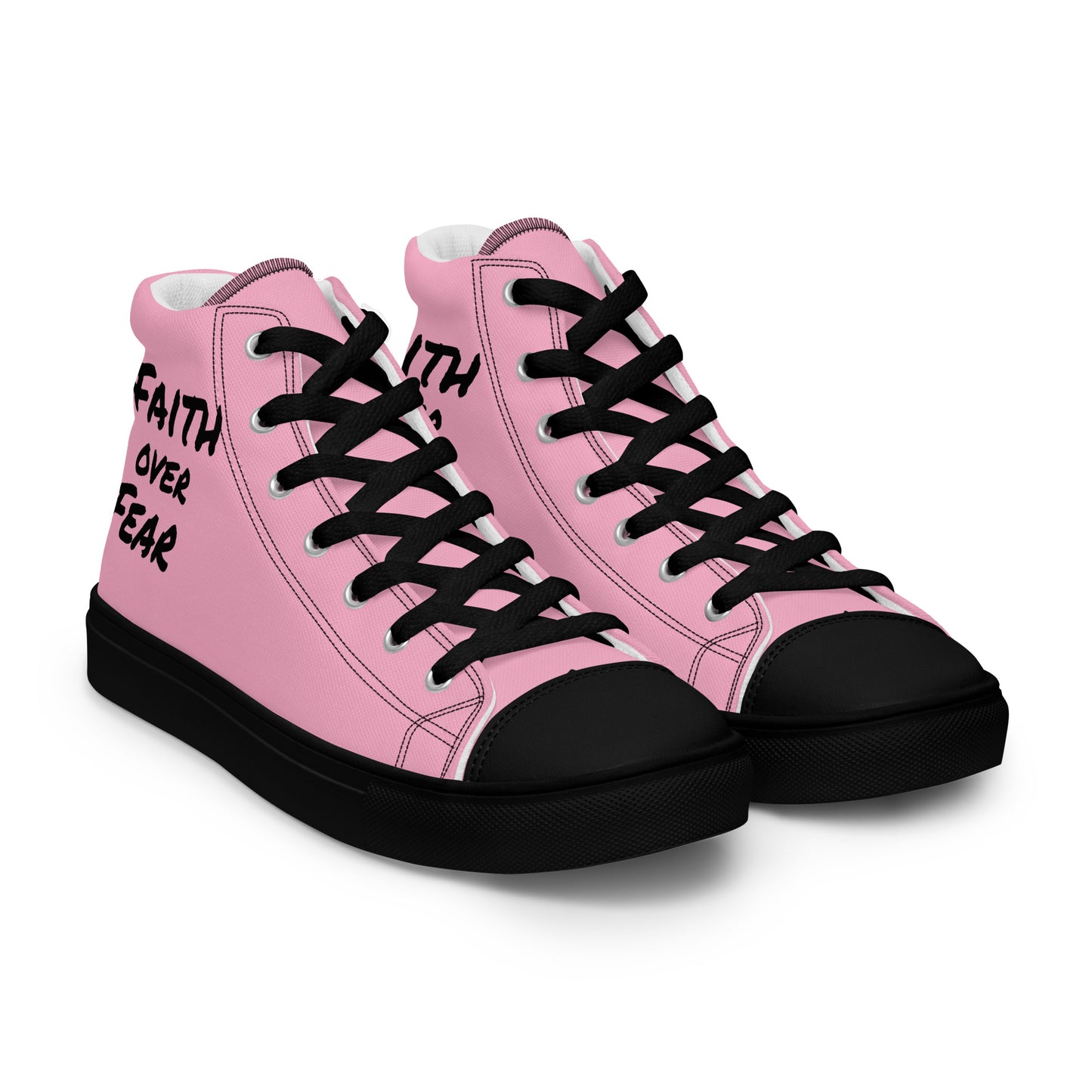 Women’s High Top Canvas Faith Shoes