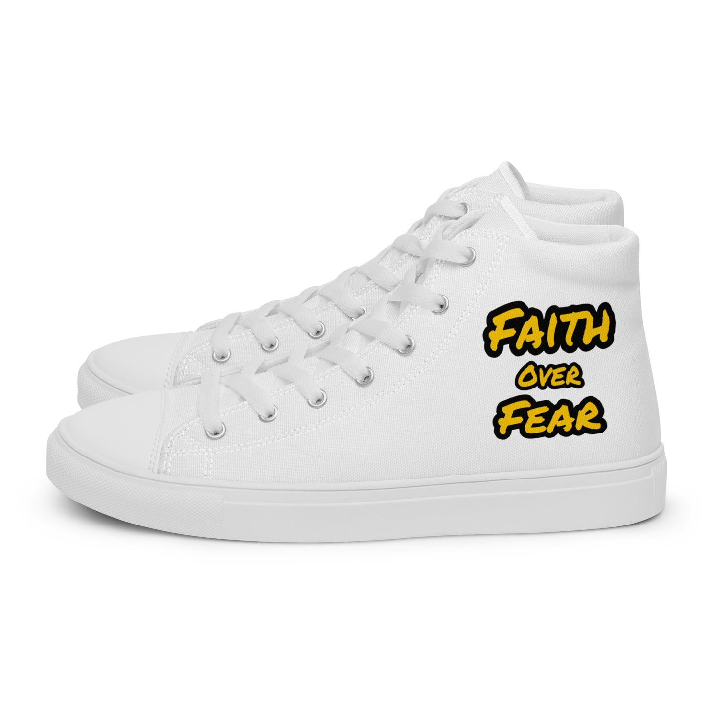Women’s High Top Canvas Faith Shoes