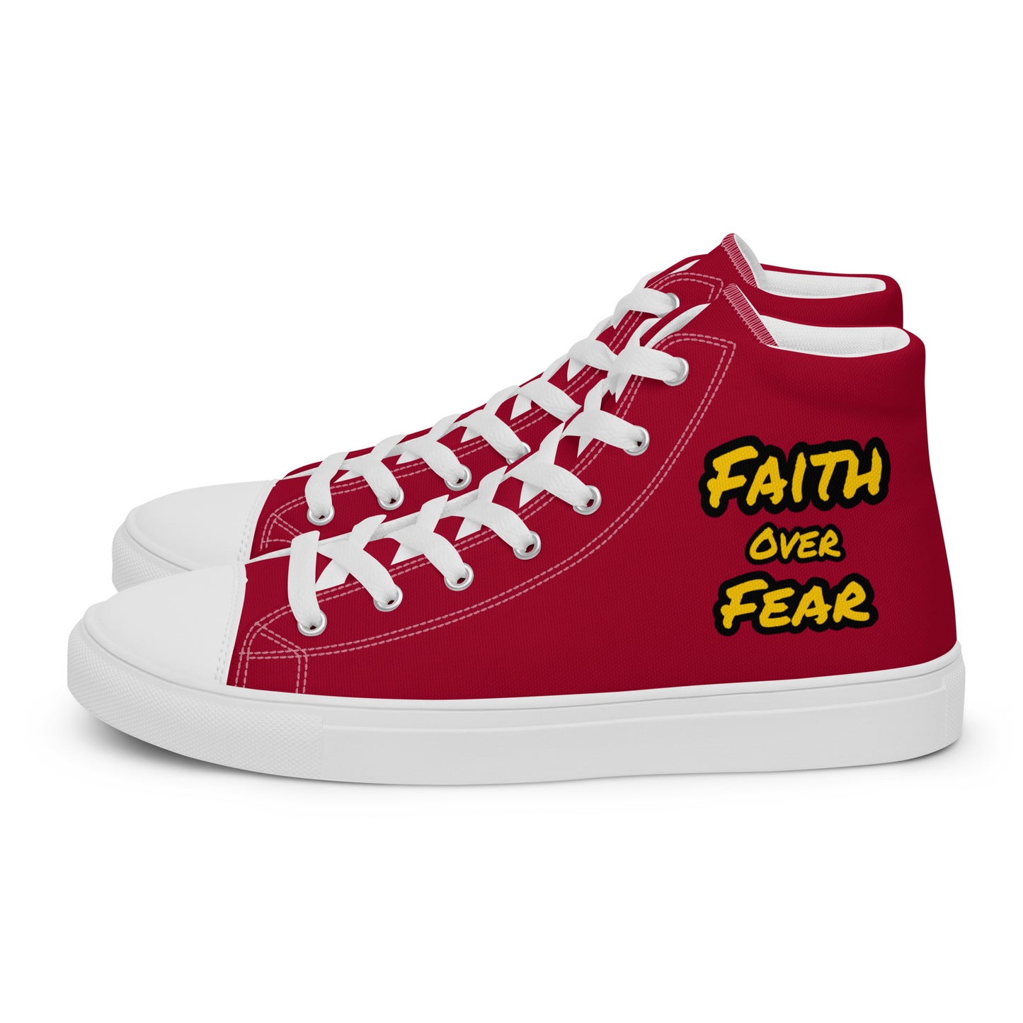 Women’s High Top Canvas Faith Shoes