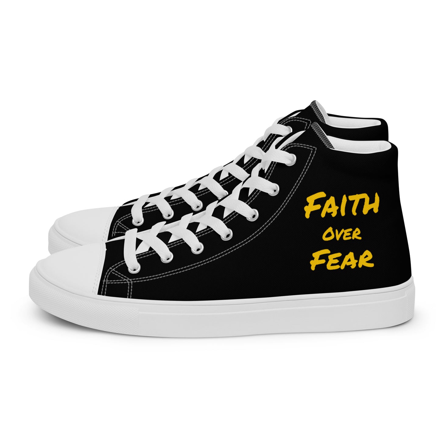 Women’s High Top Canvas Faith Shoes