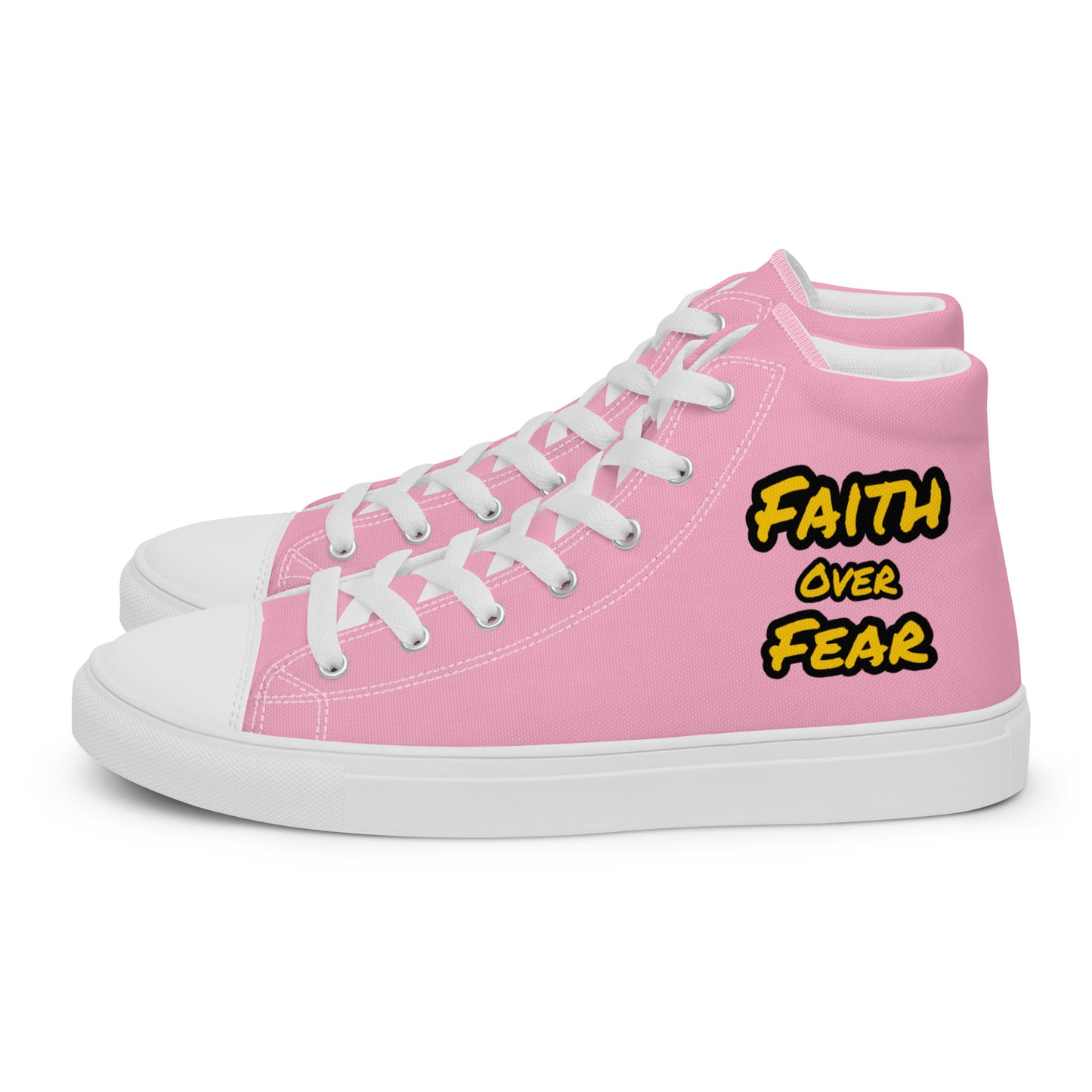 Women’s High Top Canvas Faith Shoes