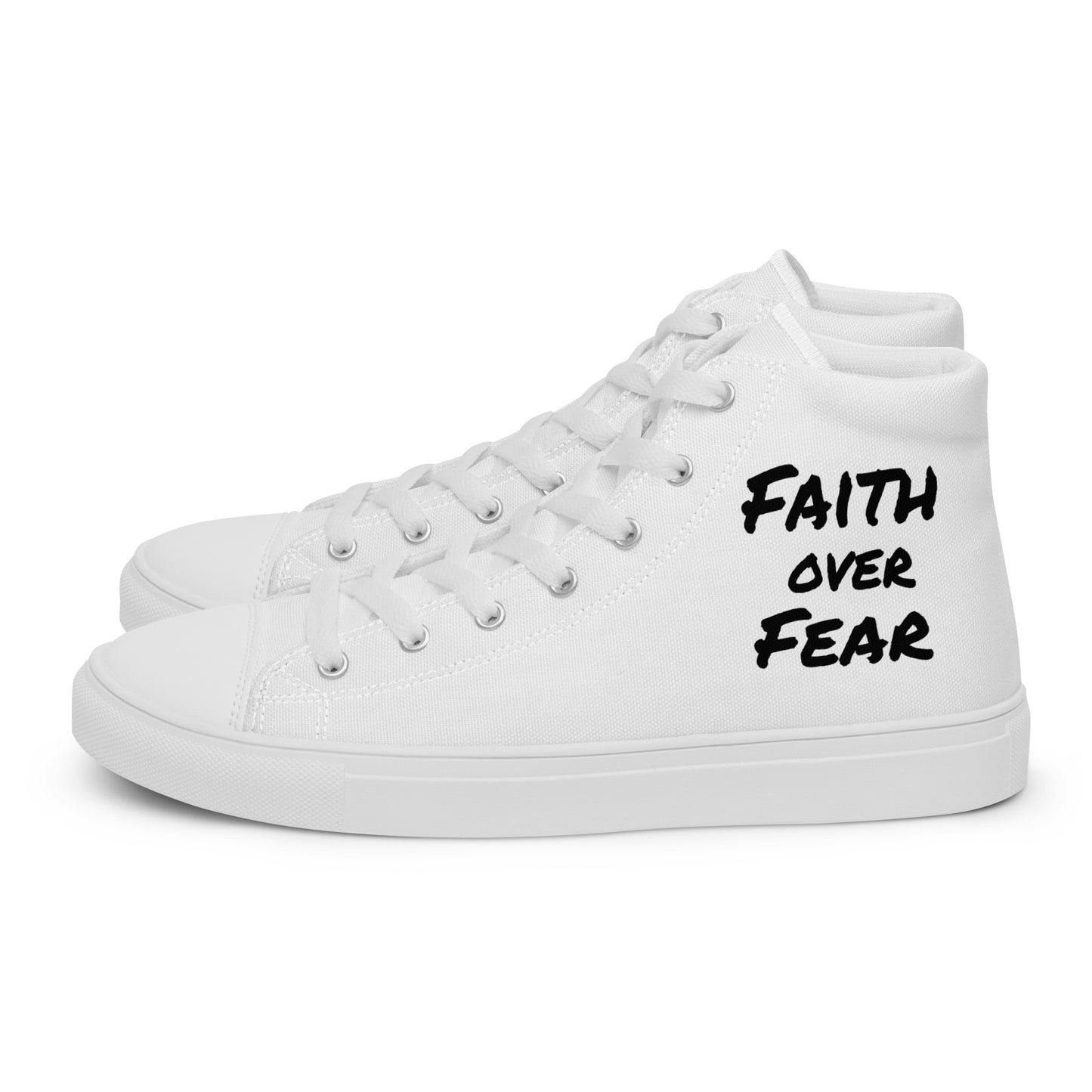 Women’s High Top Canvas Faith Shoes