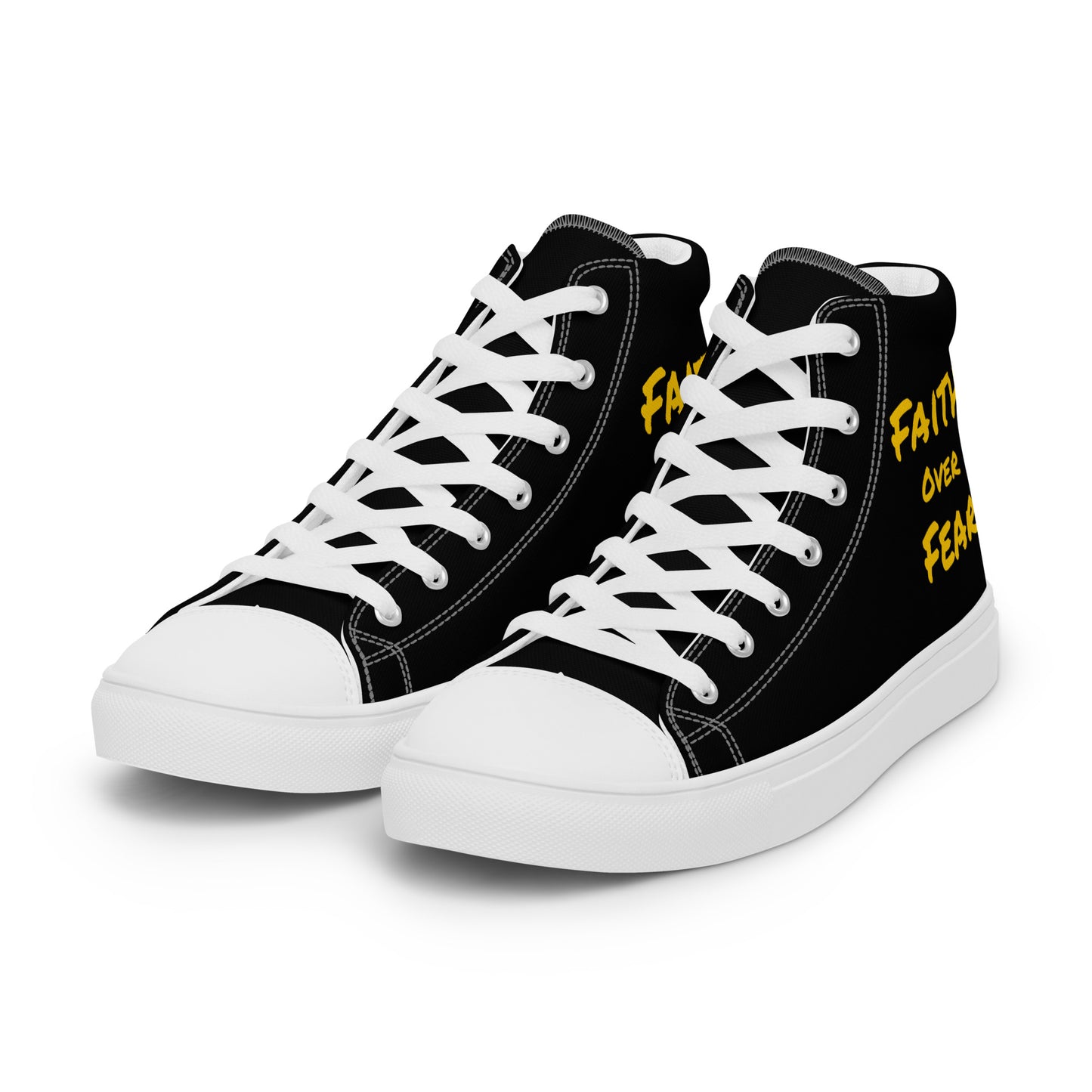 Women’s High Top Canvas Faith Shoes