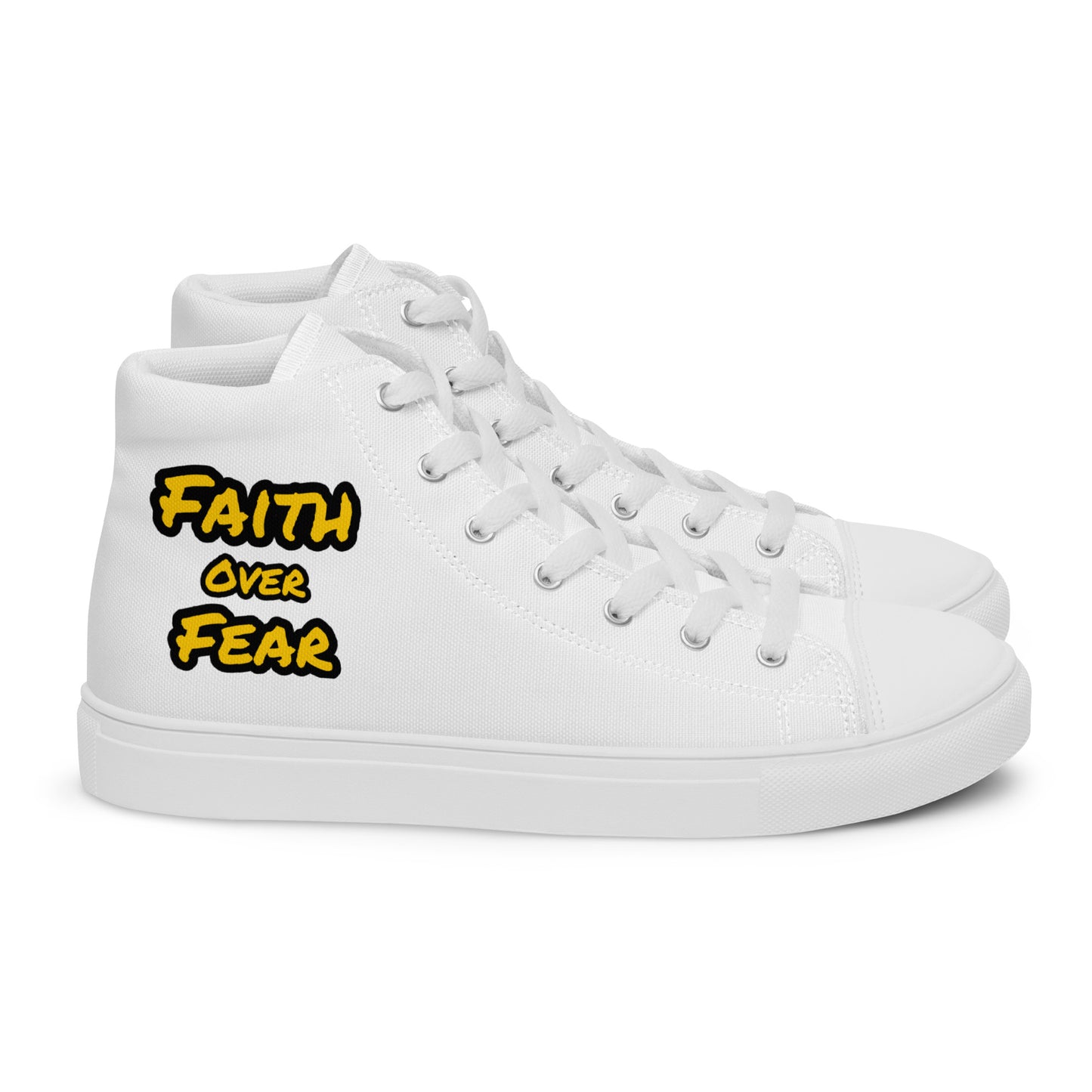 Women’s High Top Canvas Faith Shoes