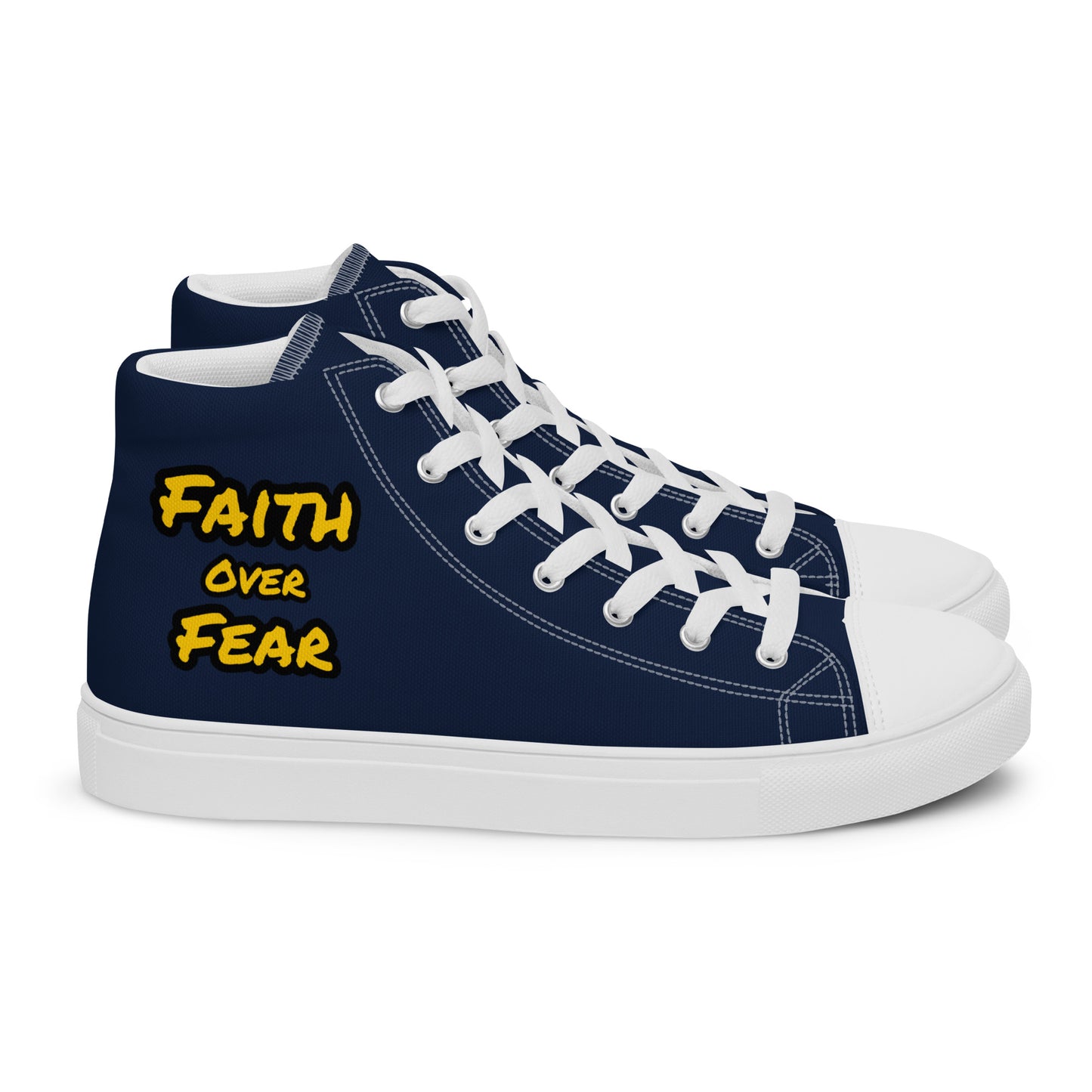 Women’s High Top Canvas Faith Shoes