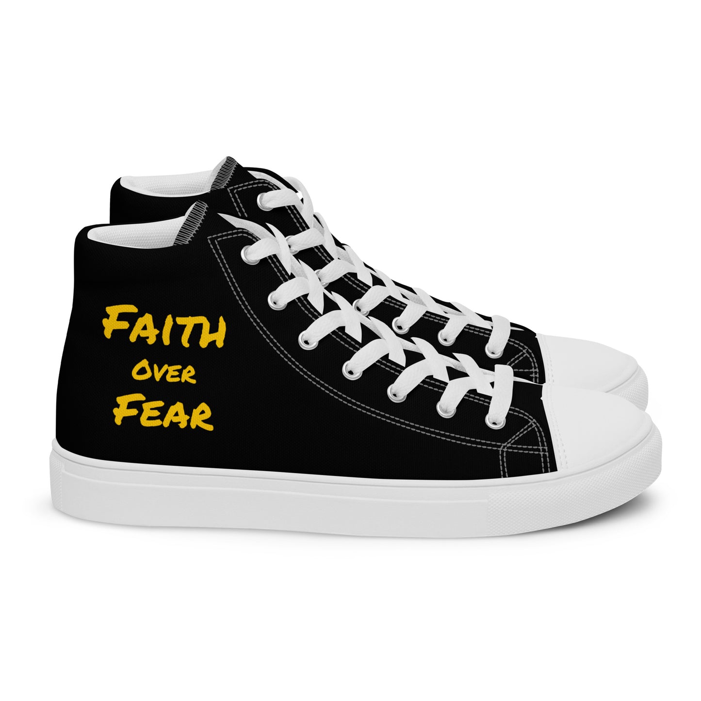 Women’s High Top Canvas Faith Shoes