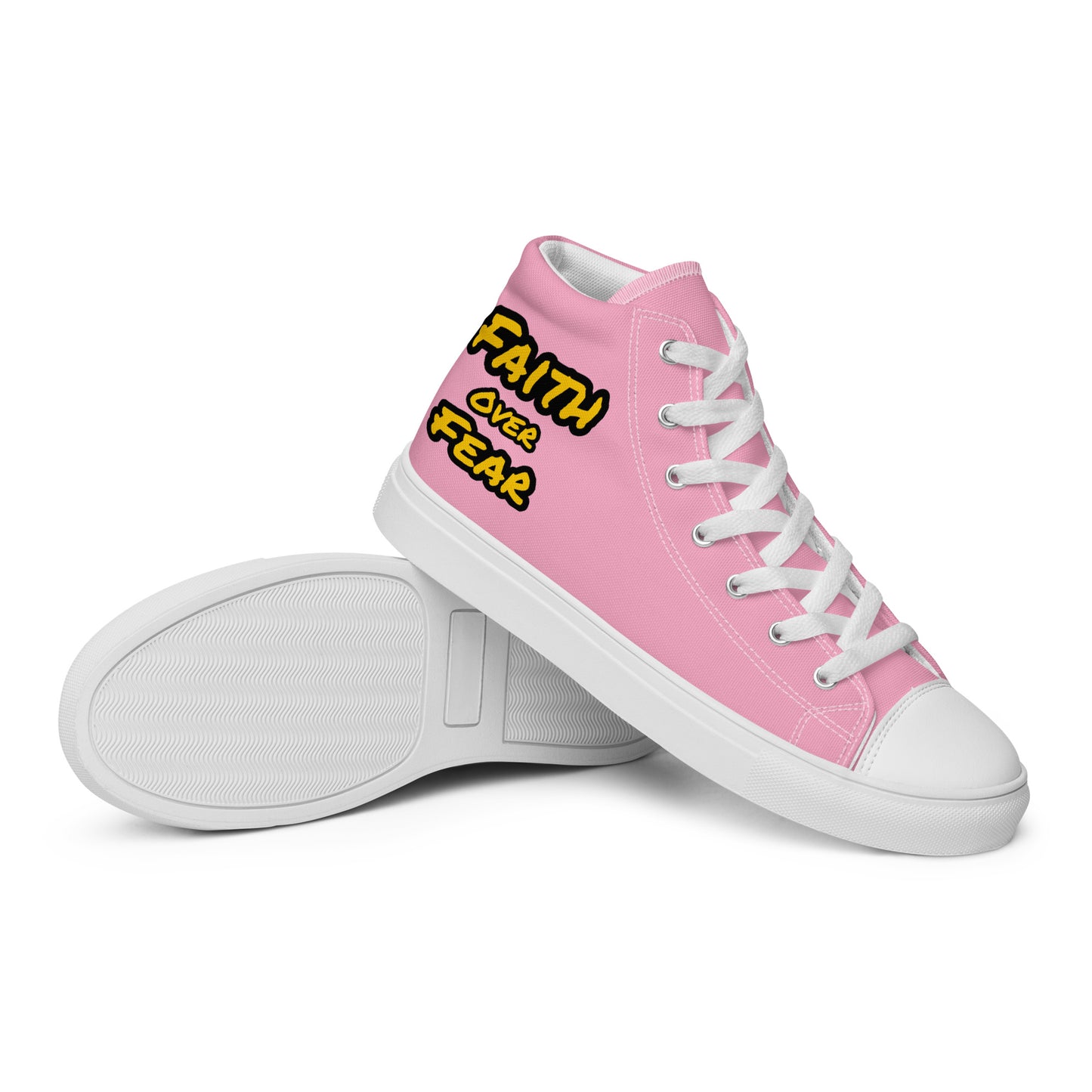 Women’s High Top Canvas Faith Shoes