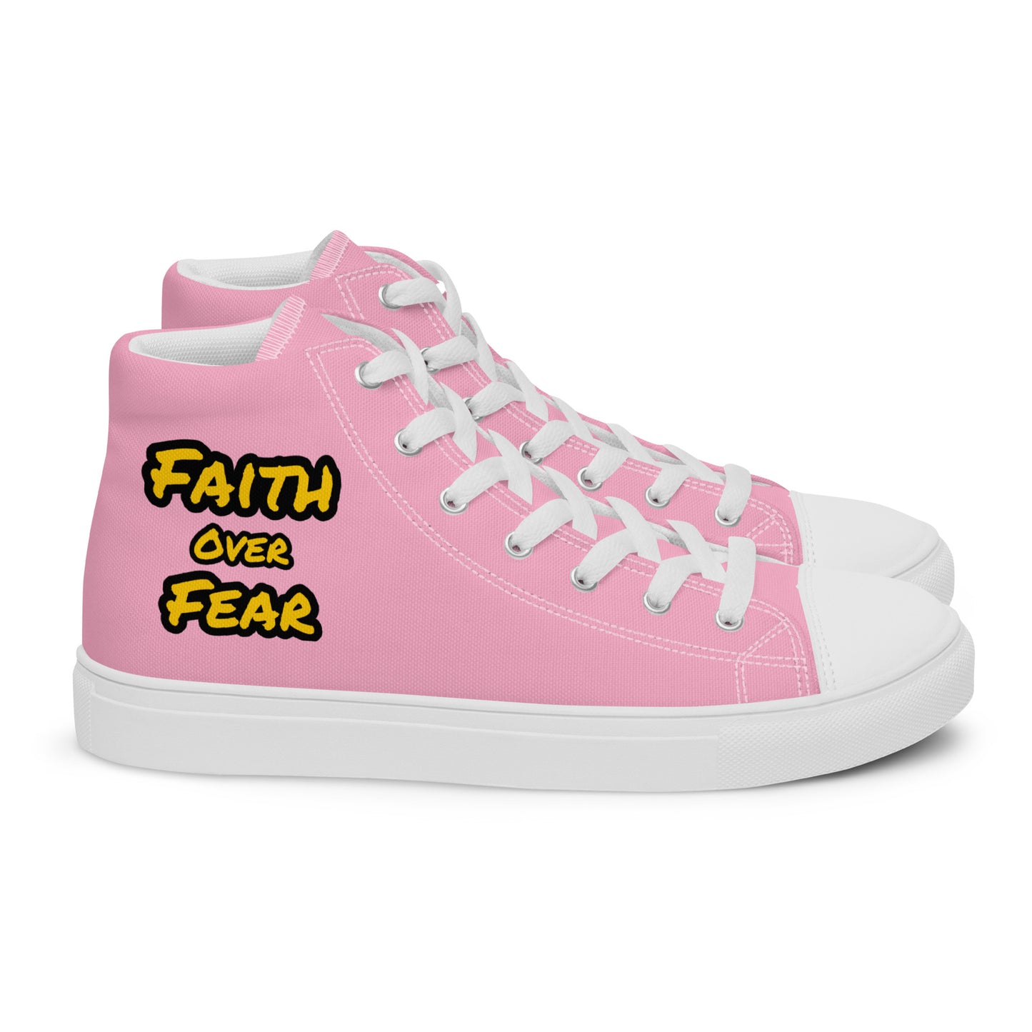 Women’s High Top Canvas Faith Shoes