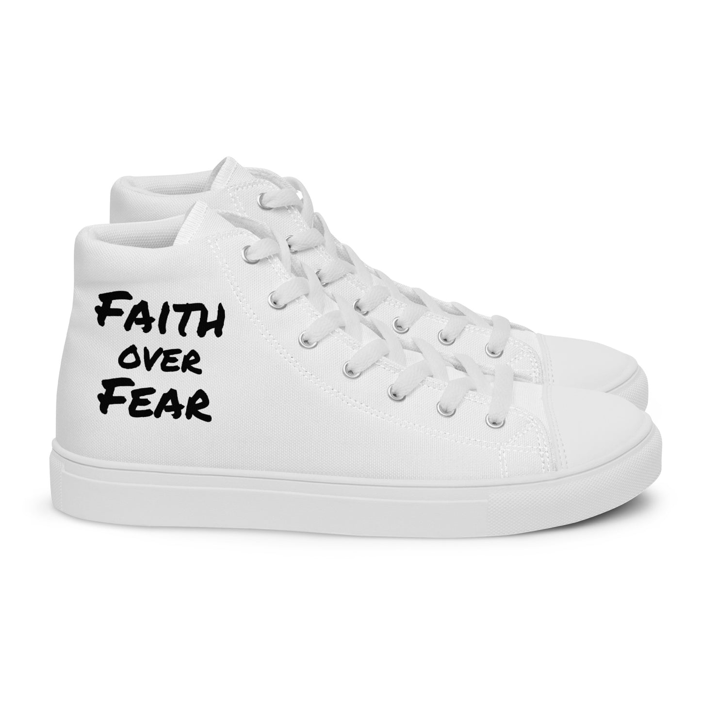 Women’s High Top Canvas Faith Shoes