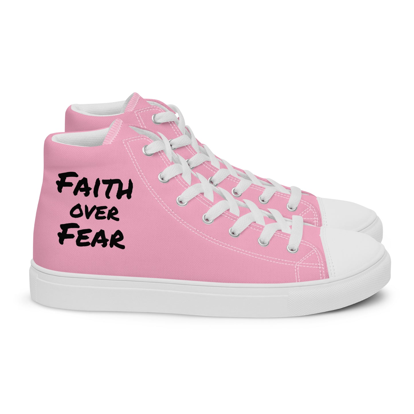 Women’s High Top Canvas Faith Shoes