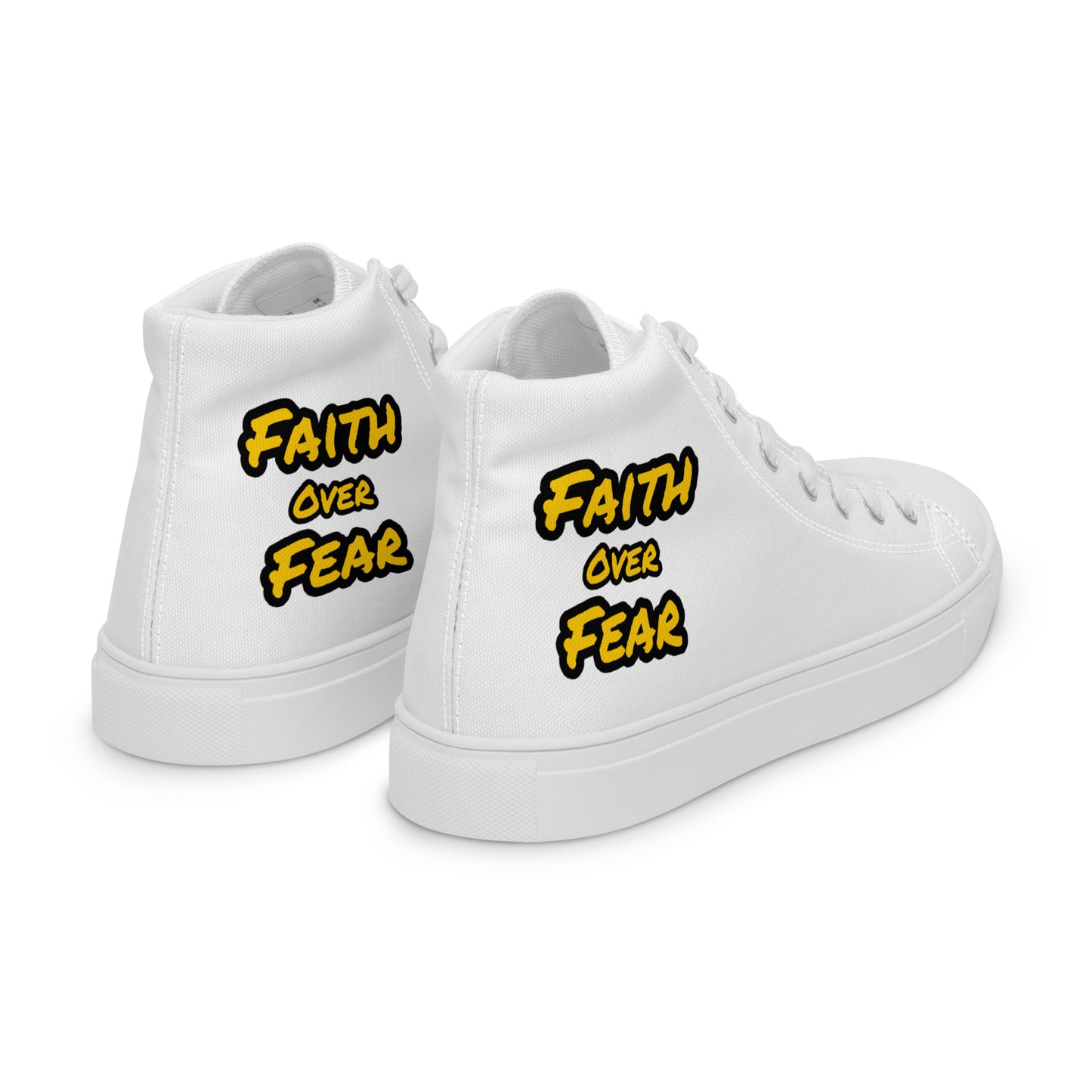 Women’s High Top Canvas Faith Shoes