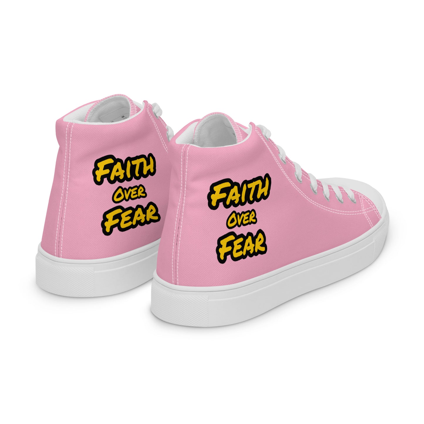 Women’s High Top Canvas Faith Shoes