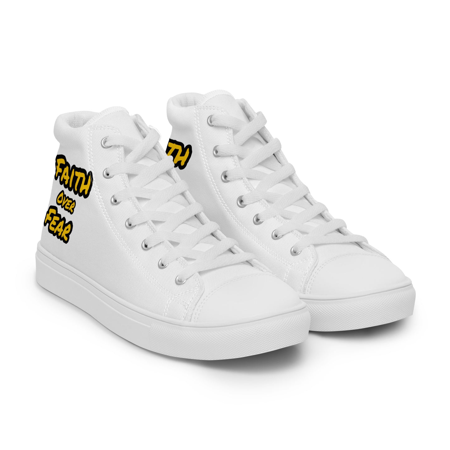 Women’s High Top Canvas Faith Shoes