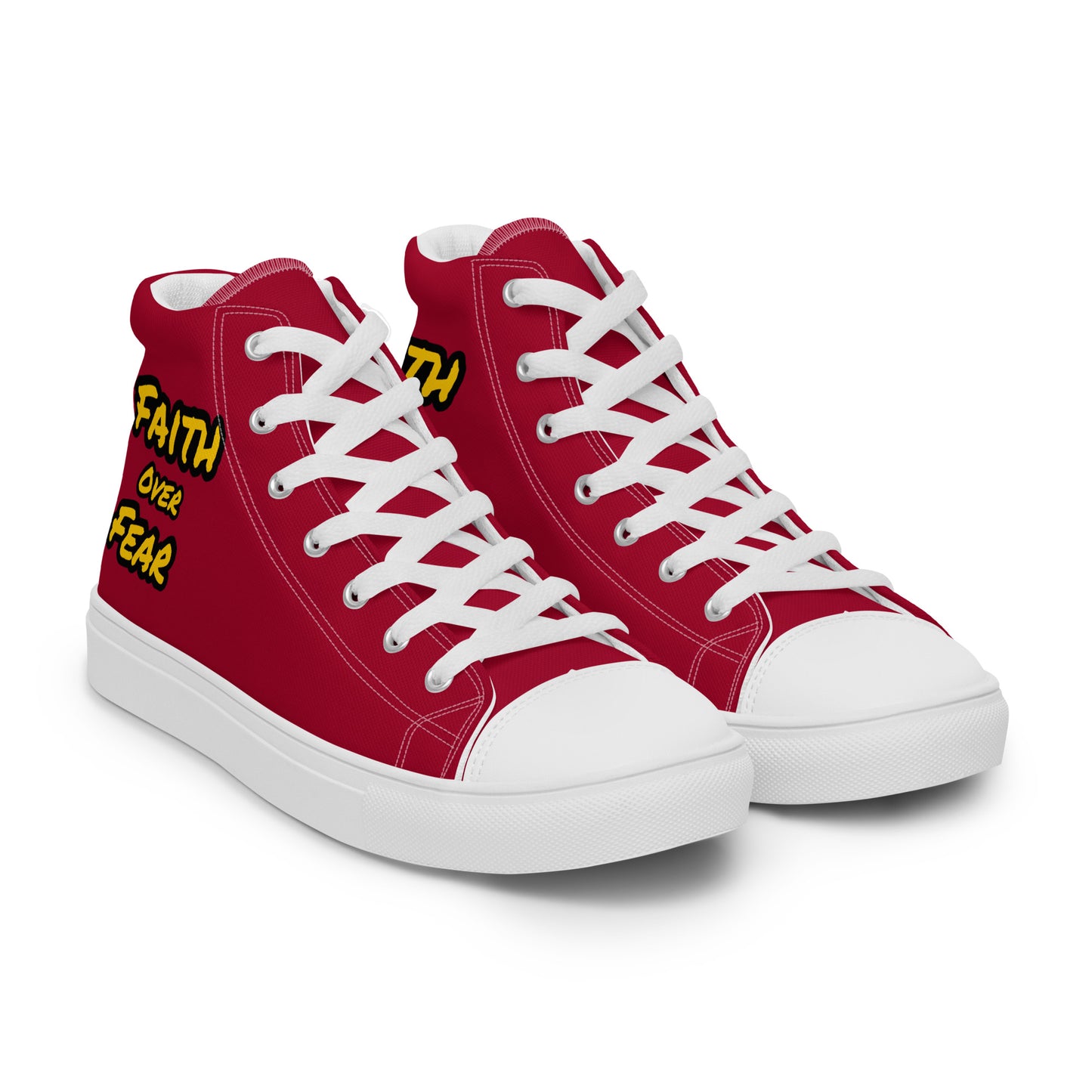 Women’s High Top Canvas Faith Shoes