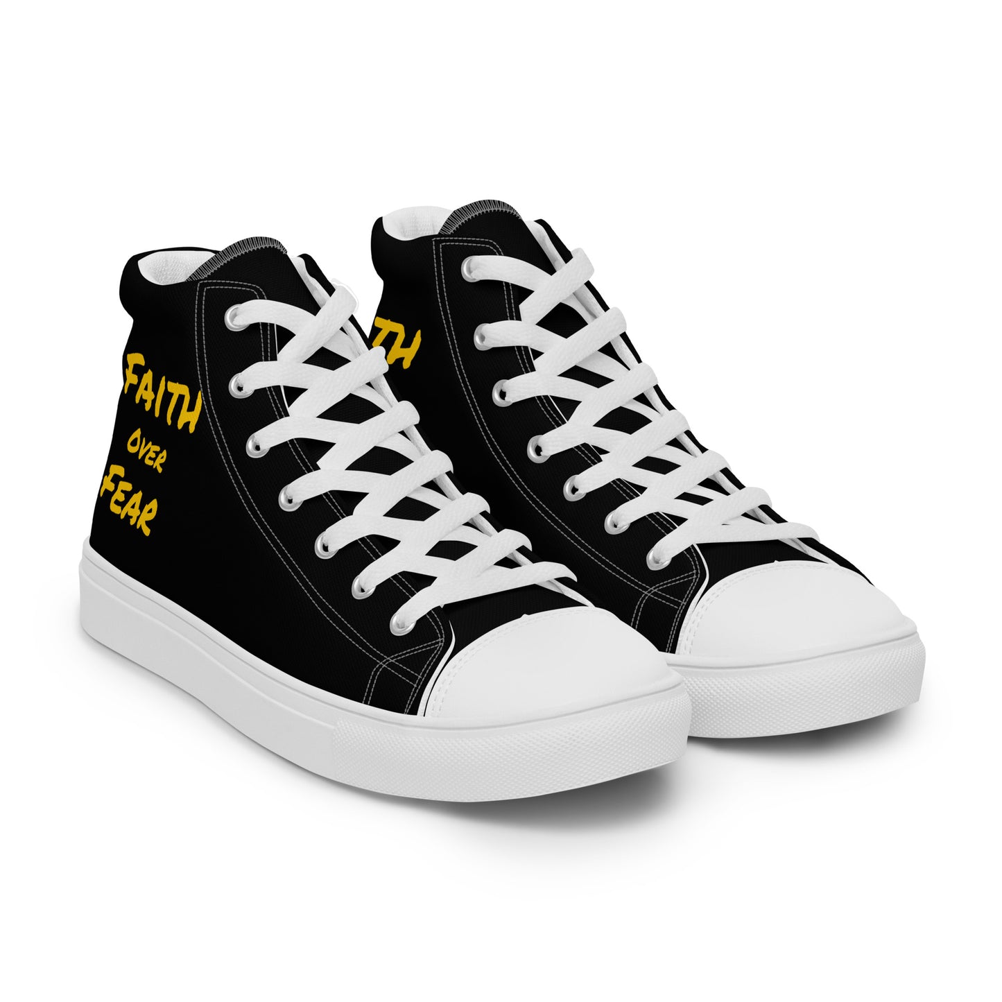 Women’s High Top Canvas Faith Shoes