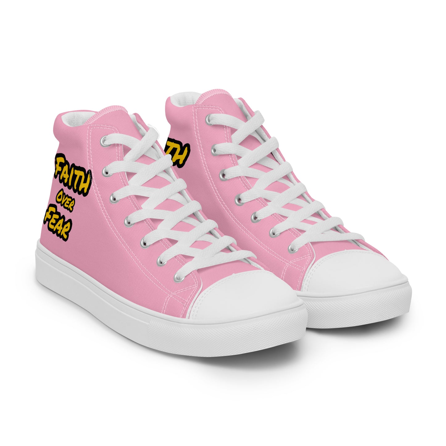 Women’s High Top Canvas Faith Shoes