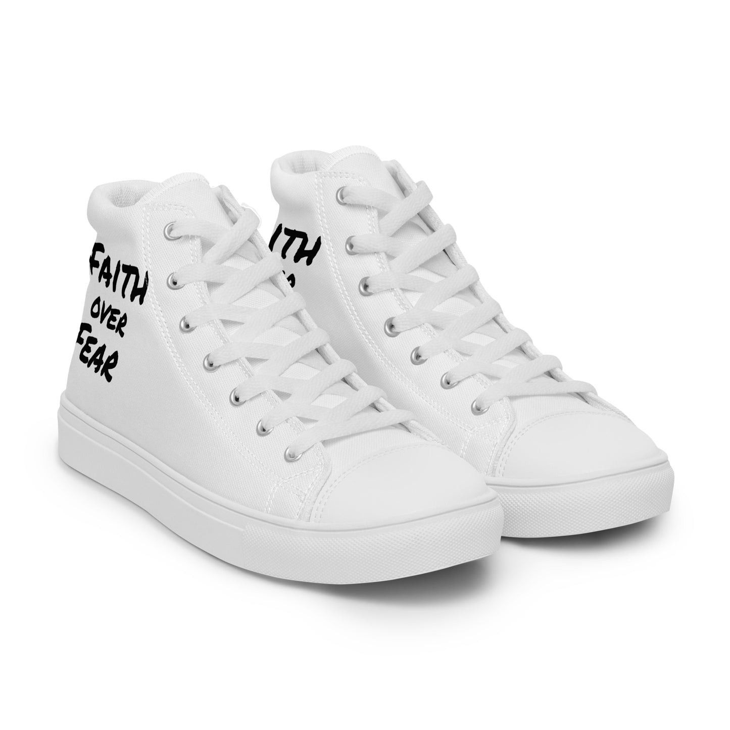 Women’s High Top Canvas Faith Shoes