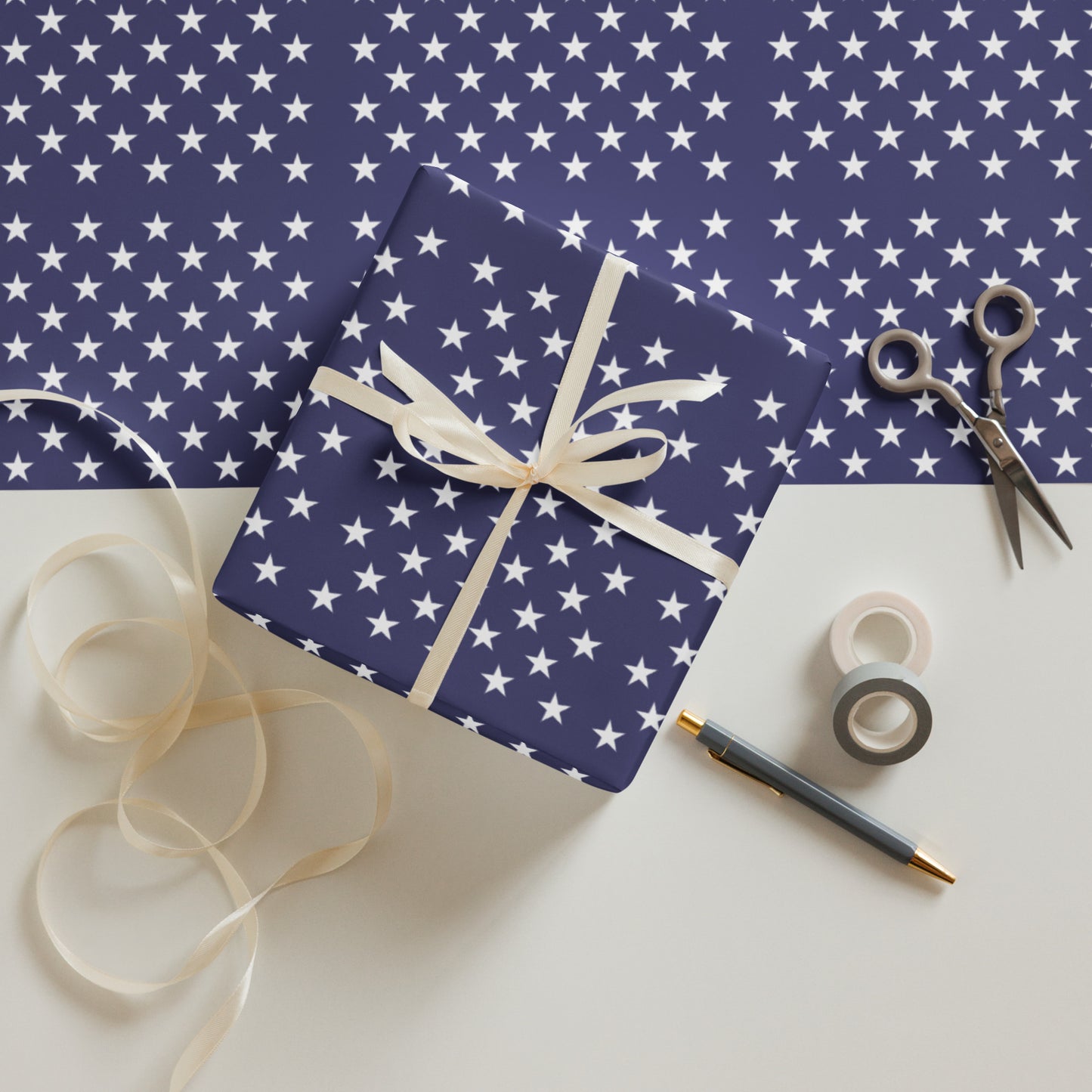 Patriotic Wrapping Paper 3pk