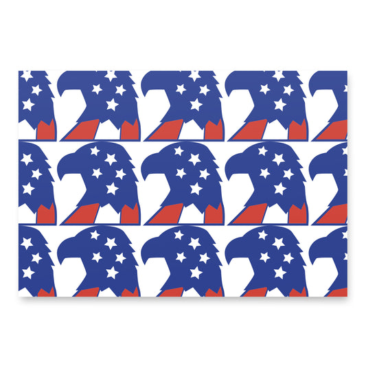 Patriotic Wrapping Paper 3pk