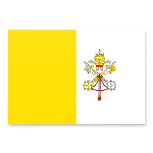 Catholic Flag Wrapping Paper 3pk